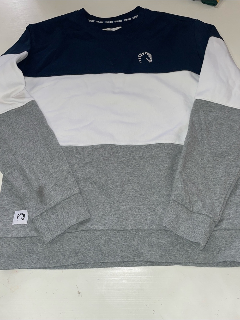 Team Liquid e sports crewneck sweatshirt large